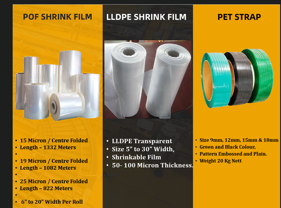 Films & PET Strap